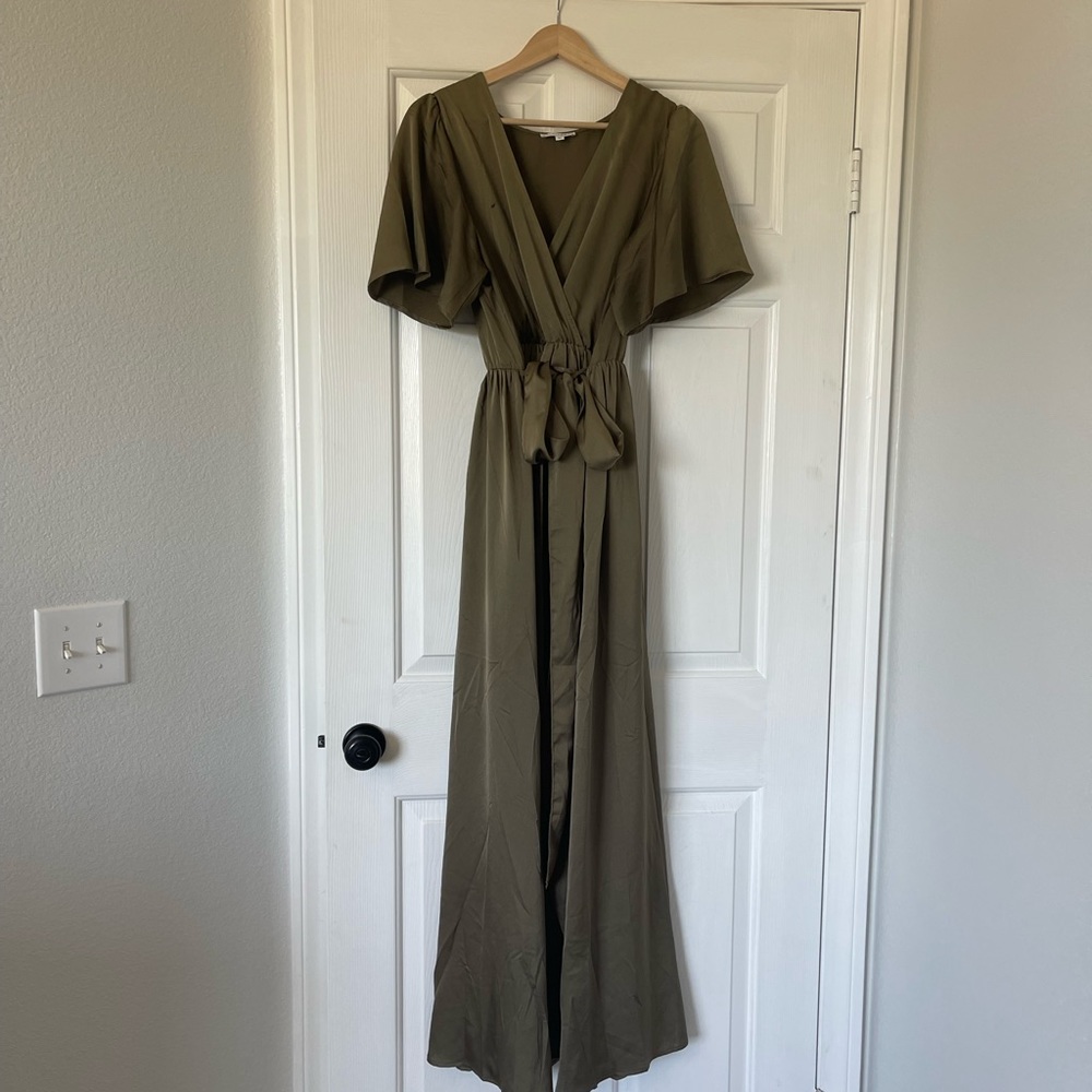 Baltic Born Sicily Satin Maxi Dress